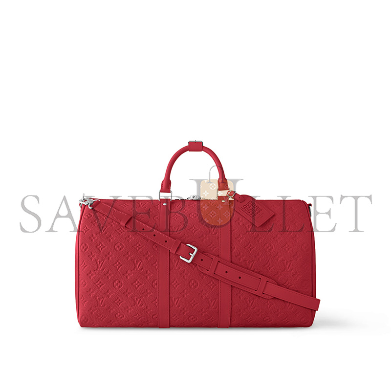 LOUIS VUITTON KEEPALL BANDOULIÈRE 50 TRAVEL BAG M12800 (50*29*23cm)